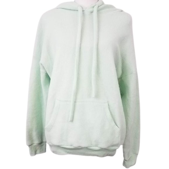 SOFT SERVE CLOTHING Mint Green Oversized Cloud Cotton Hoodie Women's Medium - Picture 4 of 6